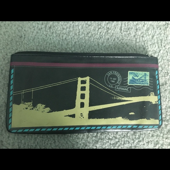 Envelope patterned wallet